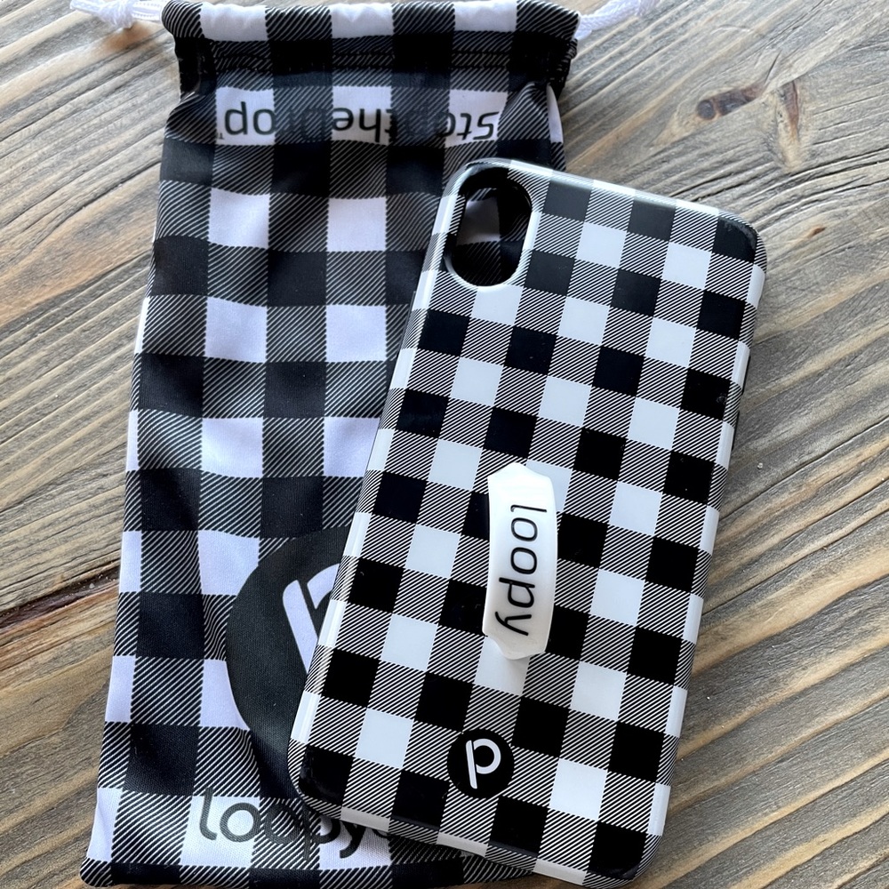 Loopy Case iPhone X/Xs Plaid